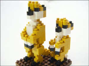 KAWADA NANOBLOCK 積木 貓鼬/丁滿 (N